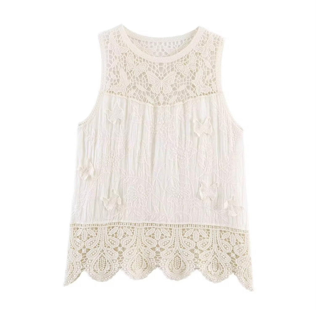 Top en crochet