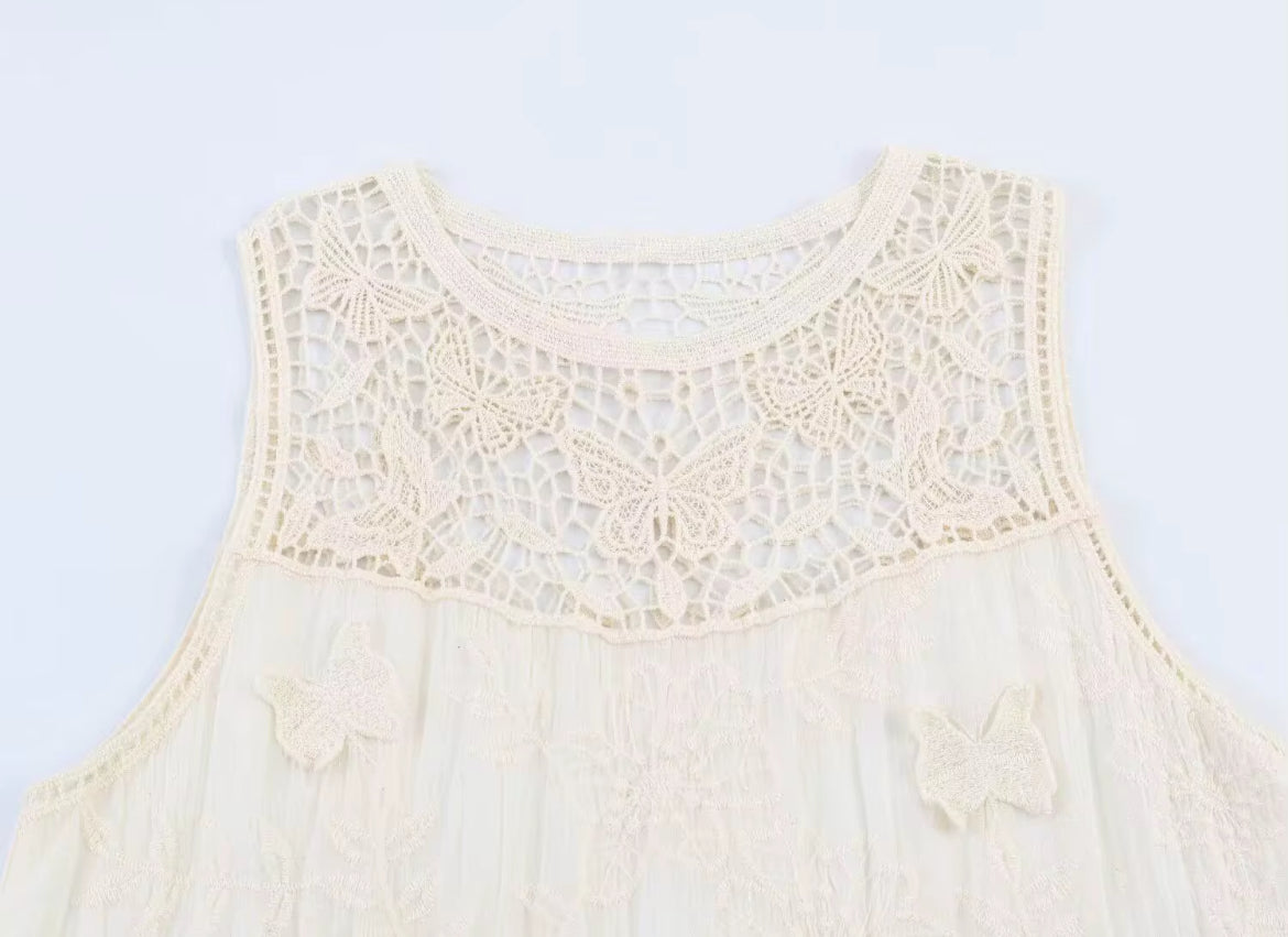 Top en crochet